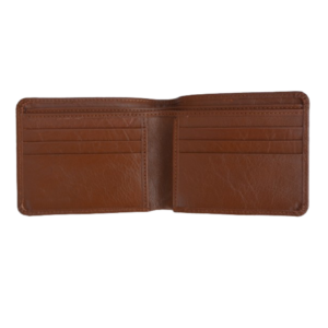 GHANCHE Textured Leather Bifold Wallet (Light Brown) GH-BFL-09