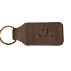 GHANCHE Leather Key Chain LFT  (Dark Brown) GH-KC-10